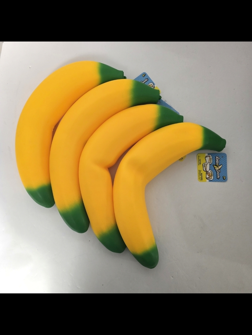 X4 Jumbo Banana squishy